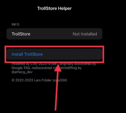 《巨魔》TrollStore2安装方法教程分享