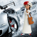 曼苏尔赛车(Car racing with Mansour)