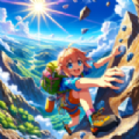 Climbing Girl