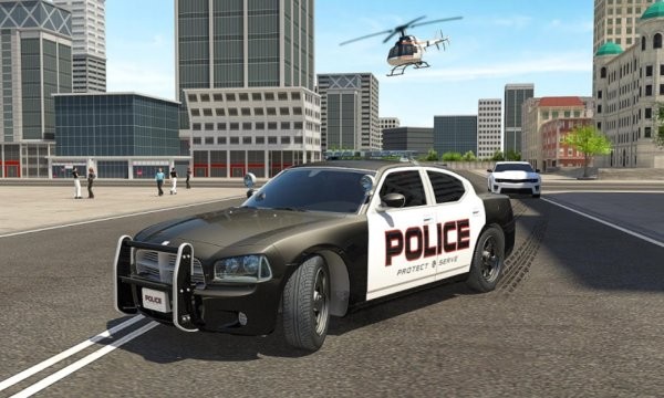 警车追逐驾驶模拟器截图