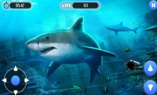 白鲨攻击任务3D截图