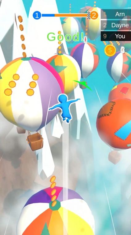 气球集群截图