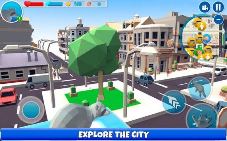 浣熊大冒险城市模拟器3D截图