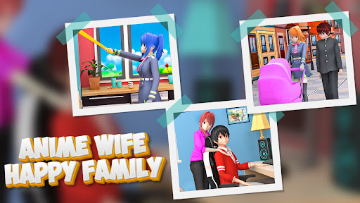 动漫妻子虚拟家庭3D(Anime Wife Virtual Family 3D)截图