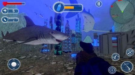 水下鲨鱼模拟器截图