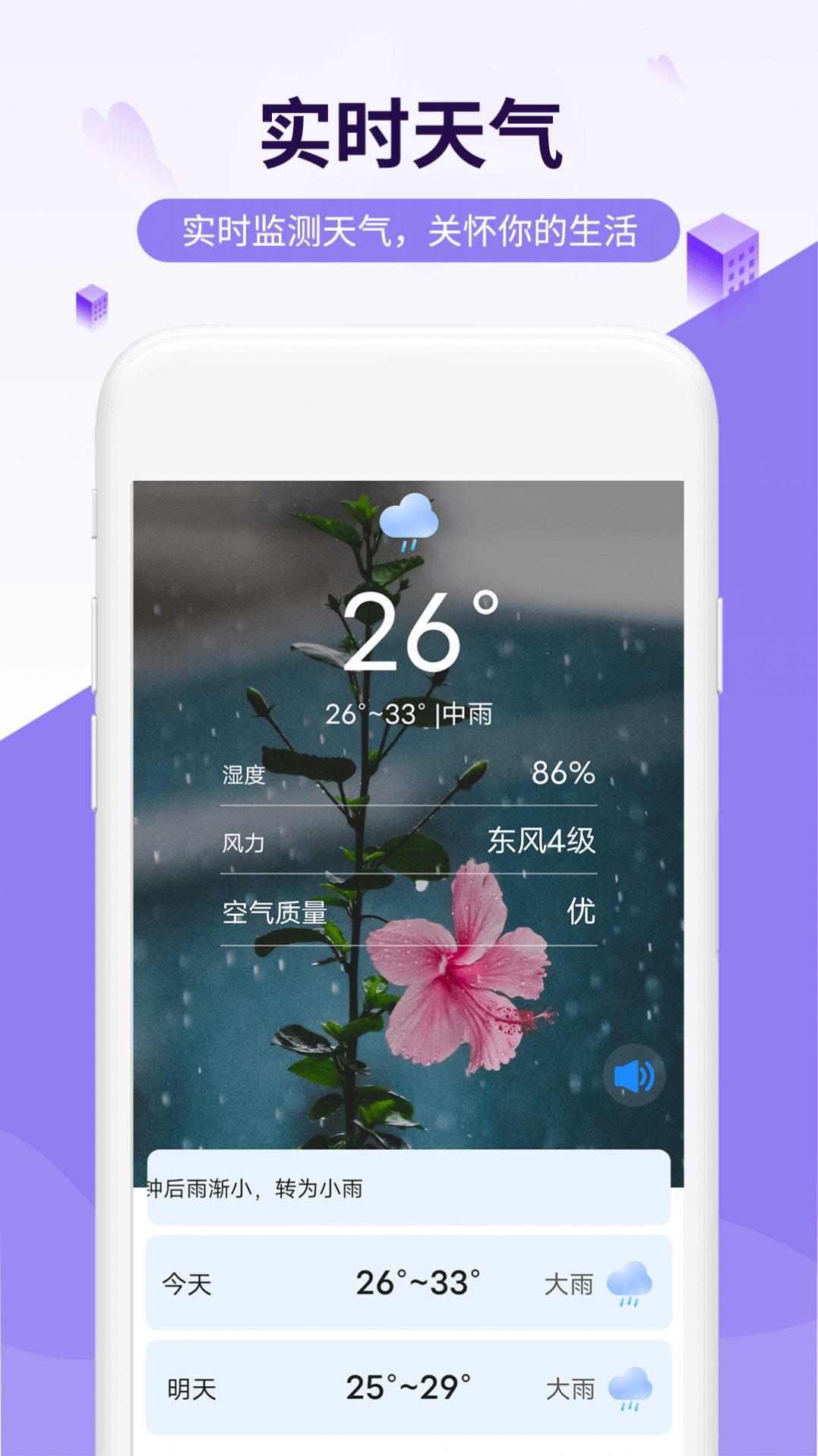 金瑞虎天气实时预报app免费下载安装v1.0.0截图