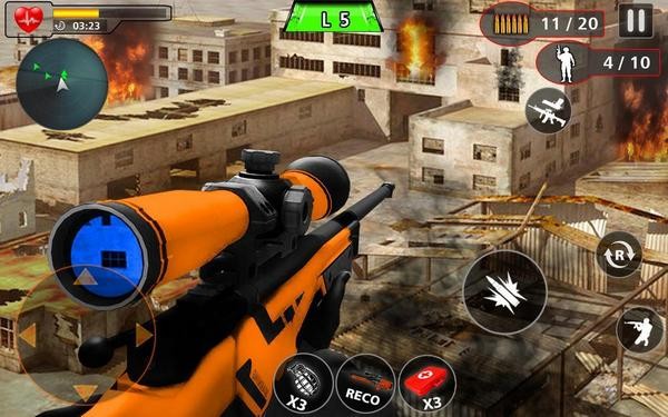 Sniper Fury炽热狙击枪战手游中文版安装免费下载安卓版截图