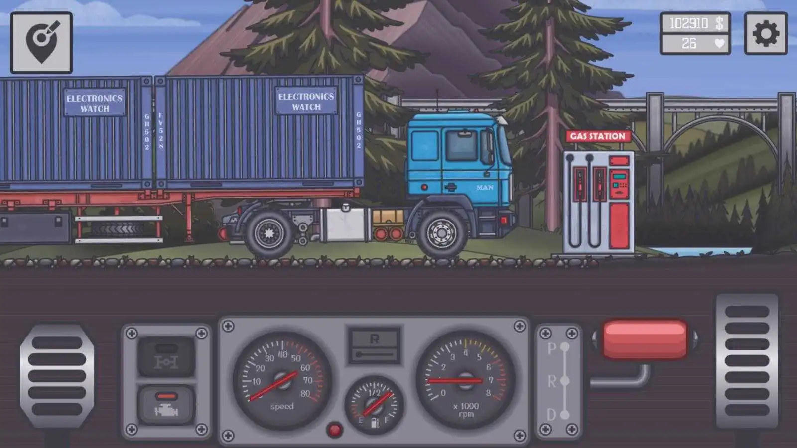 长途卡车驾驶员游戏游戏手机版下载截图