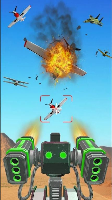 飞机攻击射击安卓版游戏下载v0.018截图