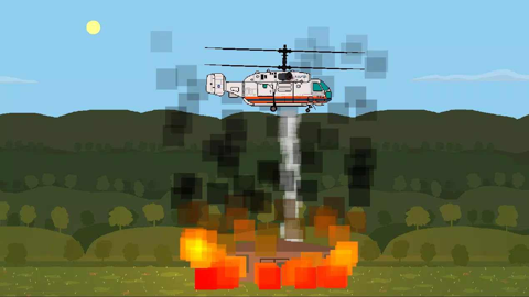 像素直升机模拟器汉化版下载游戏最新版截图
