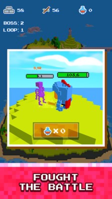 方块岛骑士游戏免费下载无广告截图