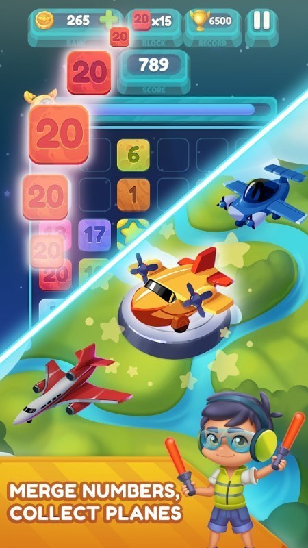 飞机拼图小游戏无广告版下载截图