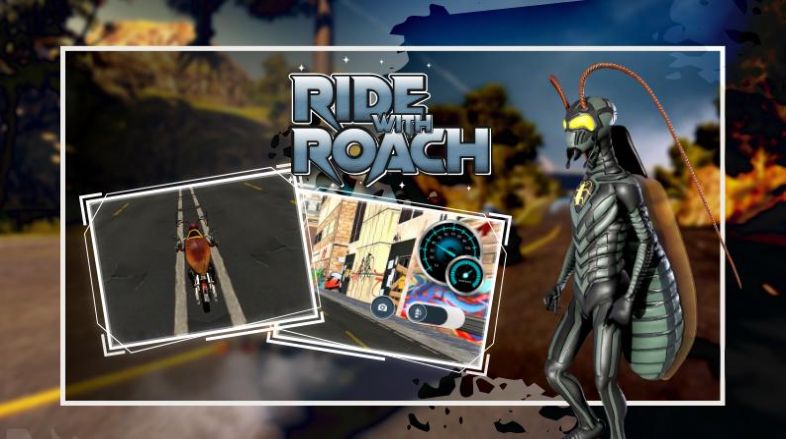 蟑螂骑行(Ride With Roach)手机游戏免费下载截图