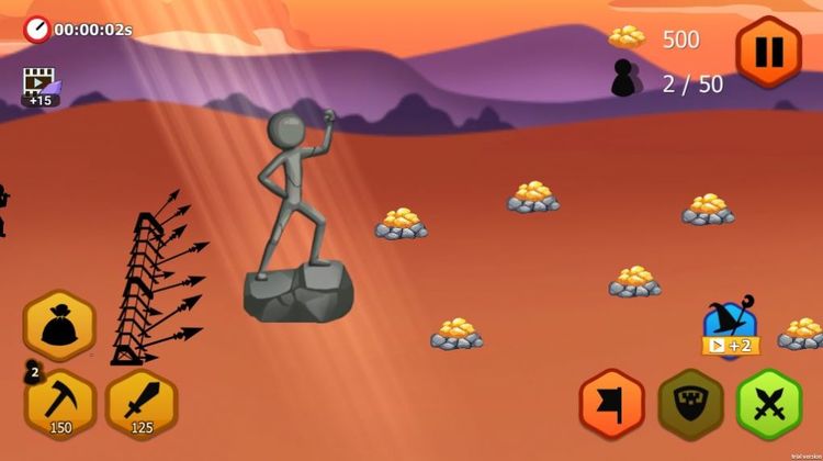 火柴人棍棒之战Stickman Battle 3手机游戏下载截图