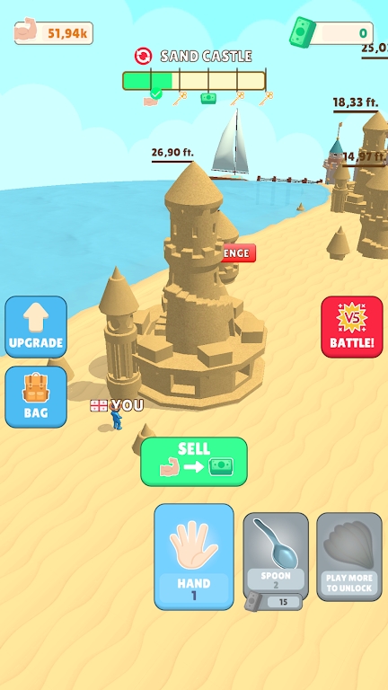 沙子城堡截图