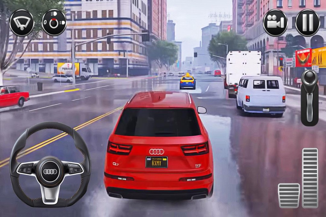 城市汽车驾驶模拟器截图