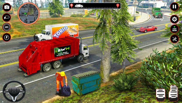 欧洲垃圾车模拟器手机版截图