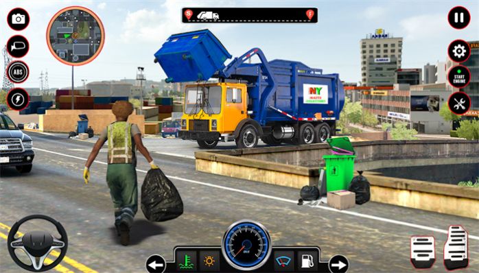 欧洲垃圾车模拟器截图