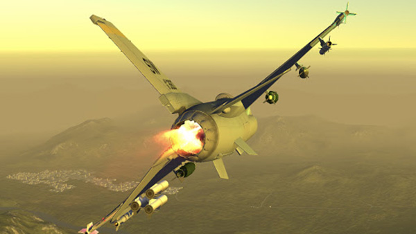 喷气式战斗机模拟器截图
