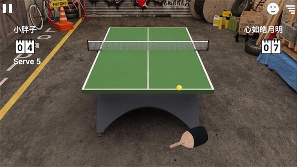 乒乓球模拟3D游戏手机版截图