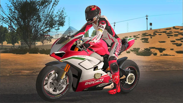 运动摩托车赛车模拟器安卓版截图
