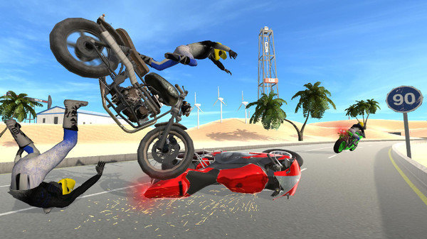 公路摩托3D游戏单机版截图