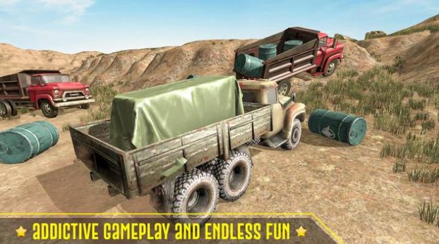泥泞卡车越野货物游戏手机版截图