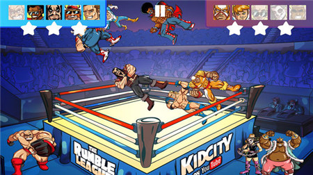 卡通摔跤比赛安卓版本截图