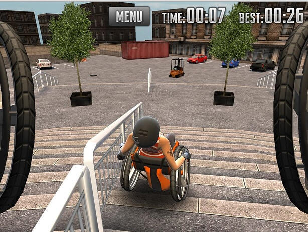 极限轮椅竞速截图