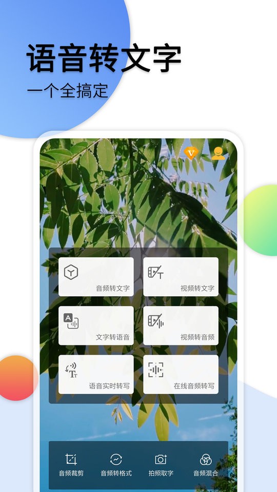 音频转文字助手截图