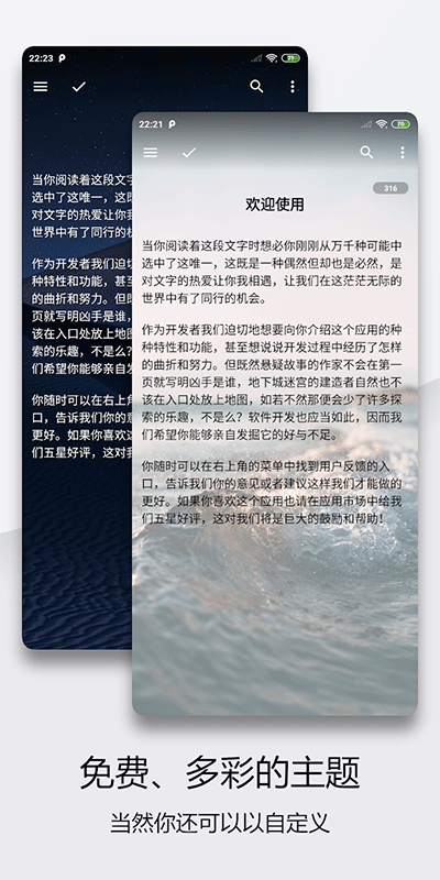 轻羽写作截图
