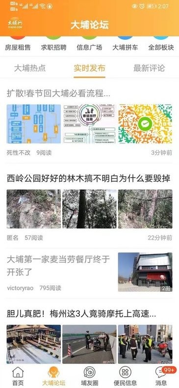 大埔网截图