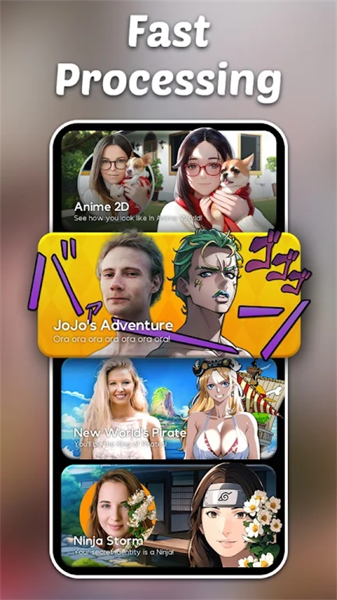 AI Mirror头像制作截图