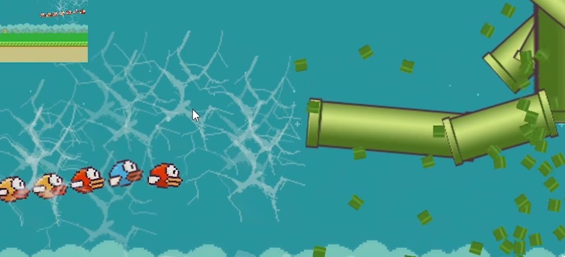 自制flappybird截图