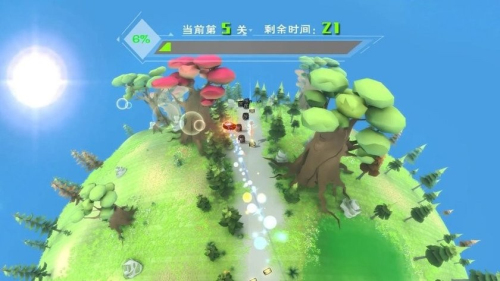 跑个球球截图