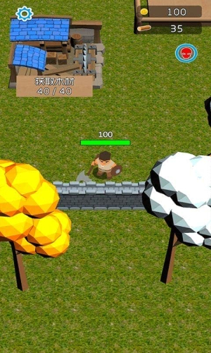 疯狂砍大树截图