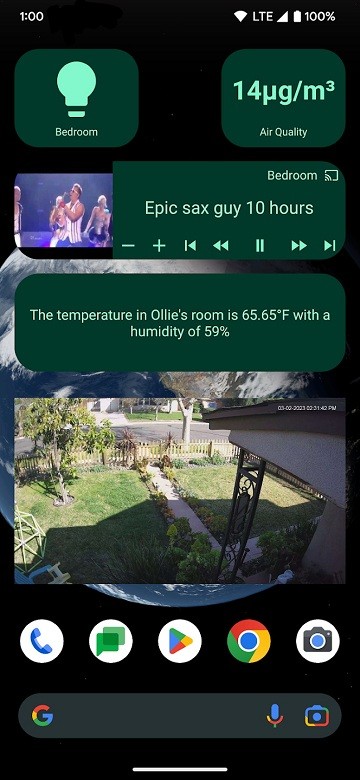 homeassistant截图