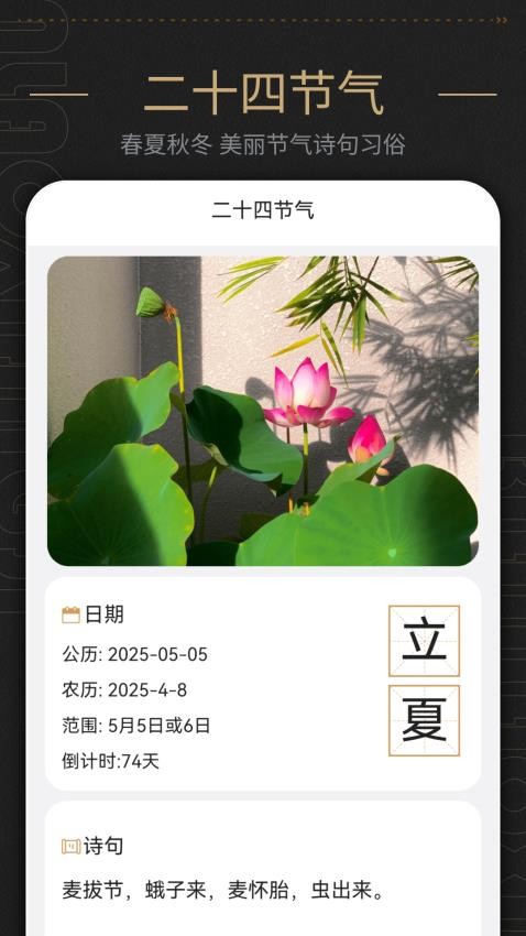 日历表好运截图
