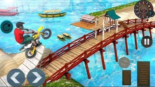 街机摩托车截图