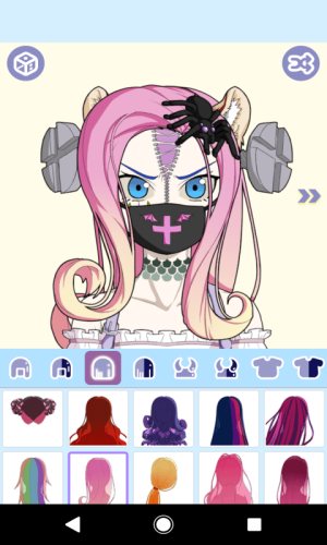 怪物女孩换装截图