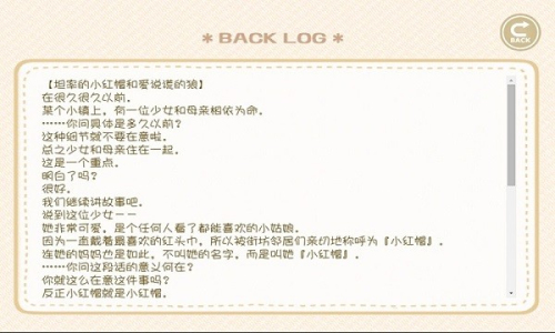 坦率的小红帽和爱说谎的大灰狼截图