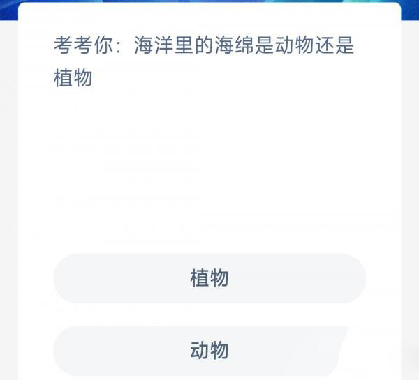 《支付宝》2023神奇海洋科普问答答案4.7