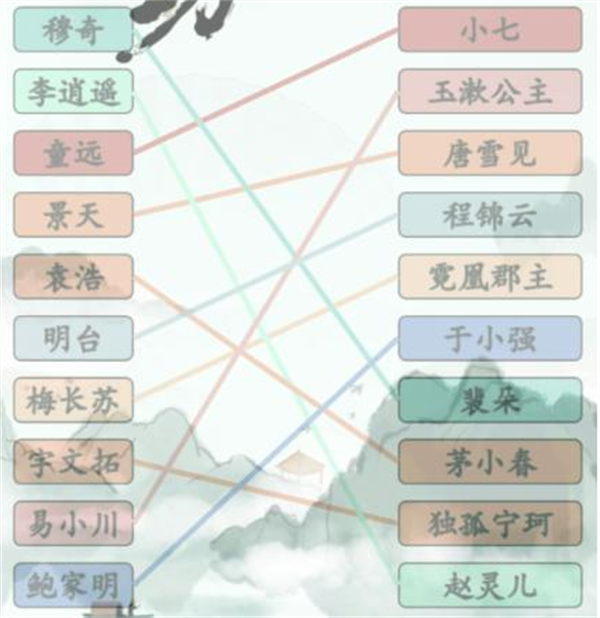 《汉字找茬王》连他的女生怎么玩