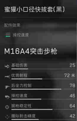 《三角洲行动》M16A4配件选择推荐